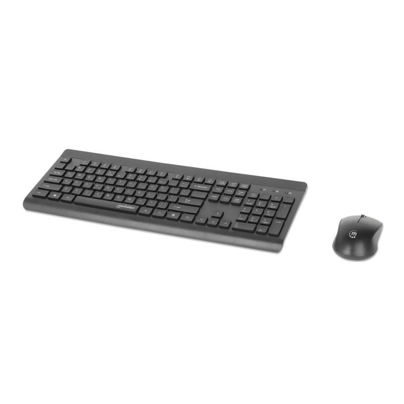 MANHATTAN Funk-Tastatur-Maus-Set MWK7350 black