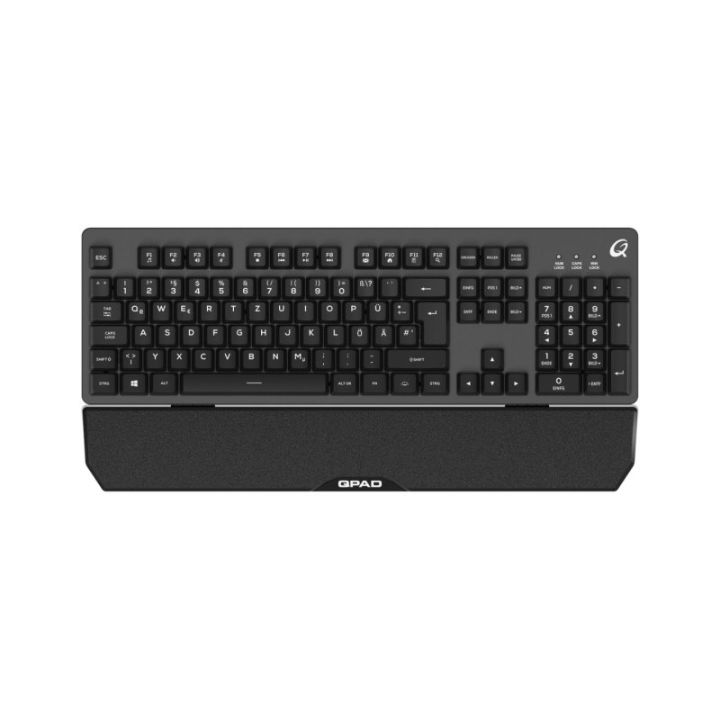 QPAD Gaming Tastatur Pro MK40 black QWERTY
