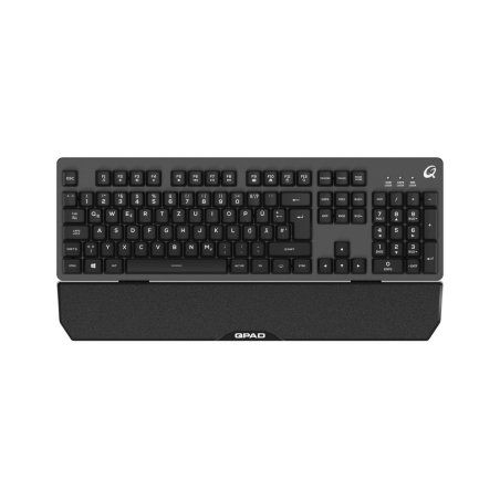 QPAD MK-40 clavier Gaming USB QWERTZ Allemand Noir