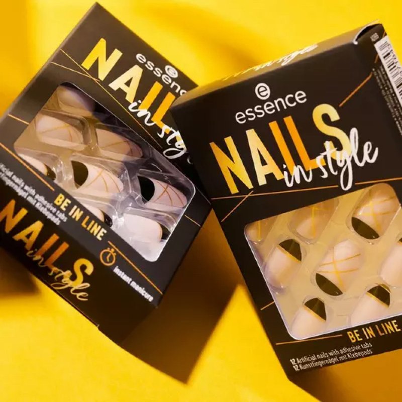 Essence Nails in style Finger nails Multicolour Pattern 12 pc(s) Blister