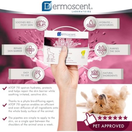 Dermoscent Atop7 Spot On for Dogs and Cats 20-40 Kg