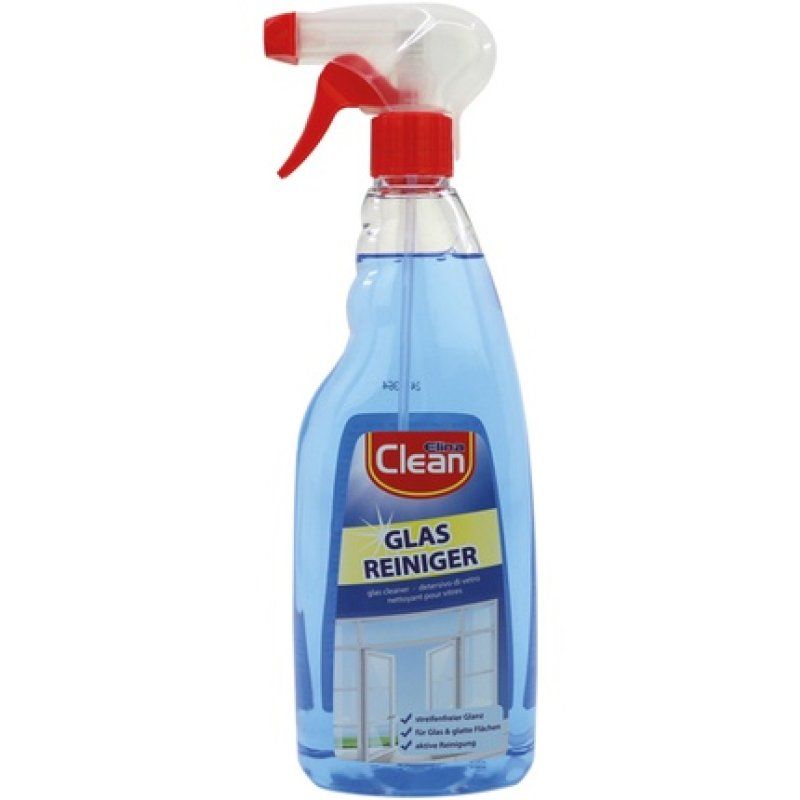 Clean Glass Cleaner 750ml In Spray Bottle