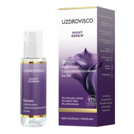 Uzdrovisco Night Renew Stimulating Night Serum 30ml