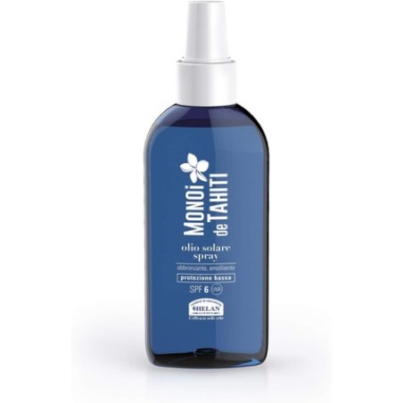 Helan Monoi De Tahiti Tanning Oil with Coconut Oil for Face and Body 150ml