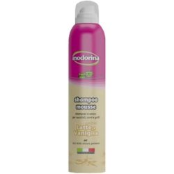 Inodorina Odour Foam Dry Mousse Aroma Milk and Vanilla for Dogs and Cats 300ml
