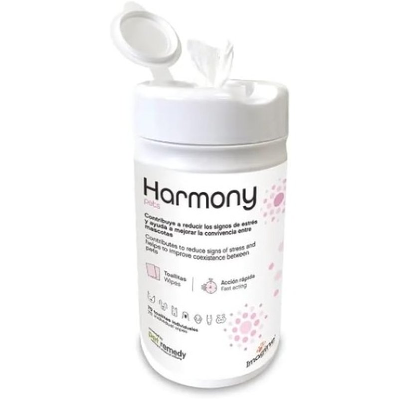 Imagine Animal Health Harmony Pets Soothing Wipes 70 Units