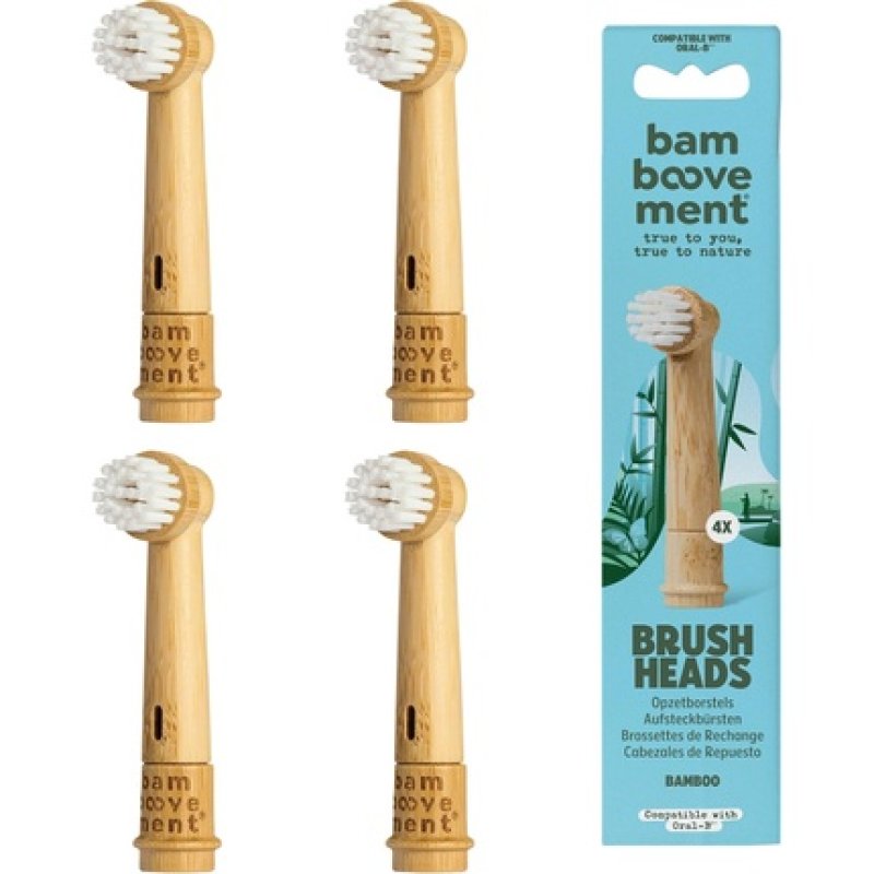 The Bamboovement Replacement for Oral-B Brush Heads