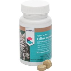 Nutricarevet Hepatic Supplement for Cats 80 Capsules