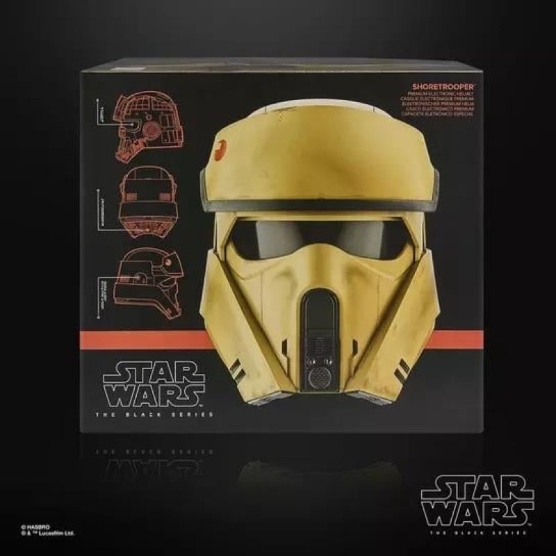 STAR WARS - Casque éléctronique Shoretrooper Black Series