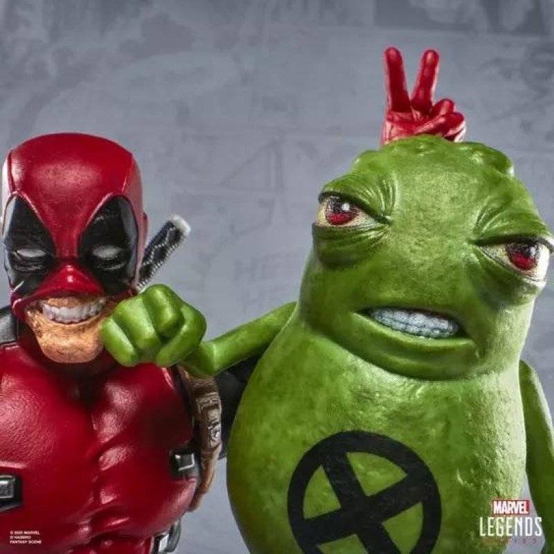 MARVEL - Deadpool avec Doop - Figurine Legend Maximum Series 15cm