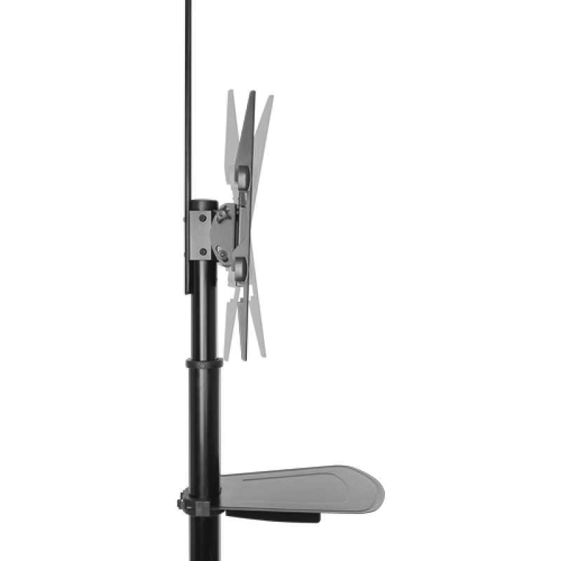 Fellowes 100136877 monitor mount / stand 177.8 cm (70") Floor Black