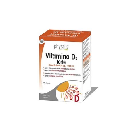 Physalis Vitamin D3 Forte 100 Capsules