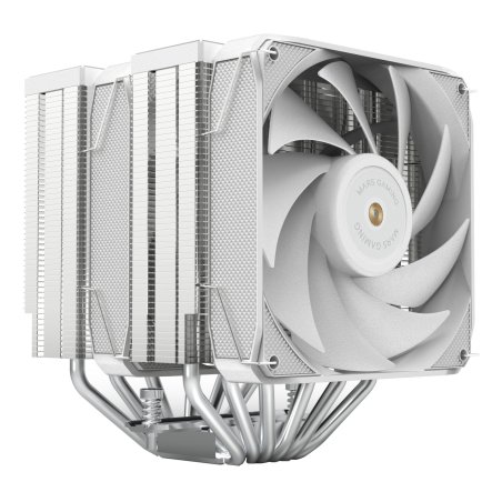 Mars Gaming MCPU-XU6W Processor Air cooler 12 cm White 1 pc(s)