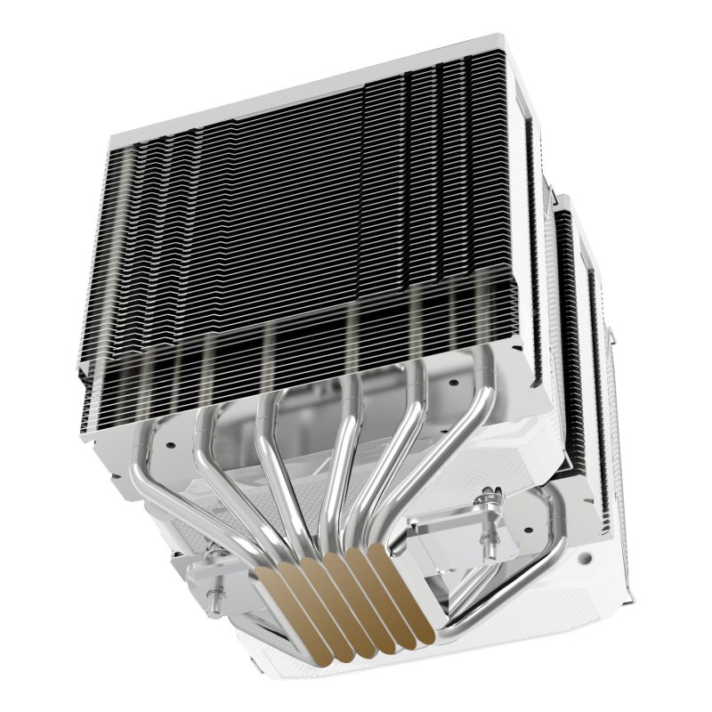 Mars Gaming MCPU-XU6W Processor Air cooler 12 cm White 1 pc(s)