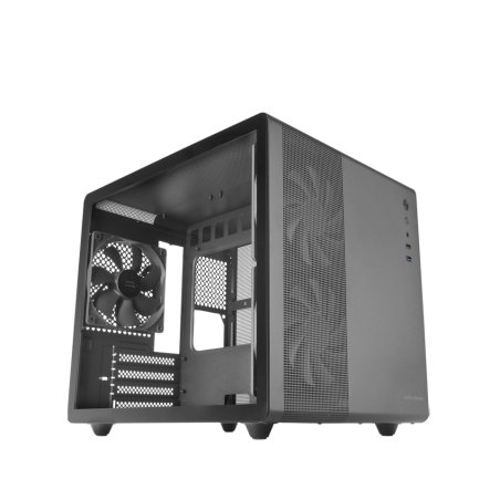 Boitier Mini Tour Micro ATX Mars Gaming MC-MPro avec panneau vitré (Noir)