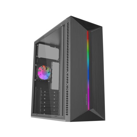 Boitier Moyen Tour ATX Mars Gaming MC-Blaze RGB avec panneaux vitrés (Noir)