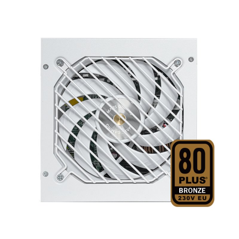 Alimentation ATX Mars Gaming MPB-SI - 650W (Blanc)