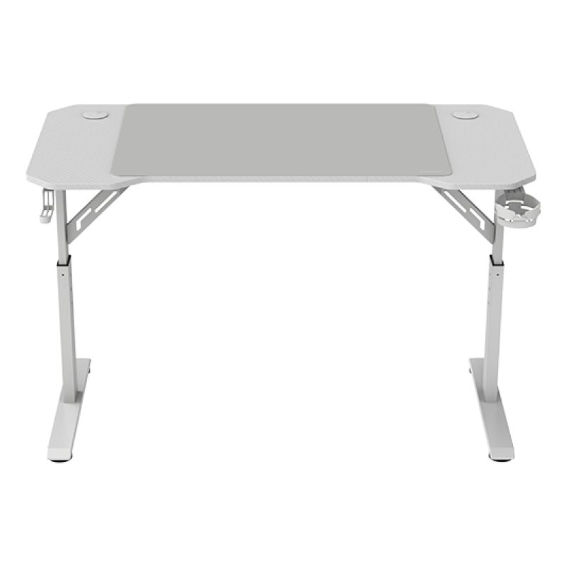 Bureau Gamer ergonomique Mars Gaming MGD Ergo 120 (Blanc)