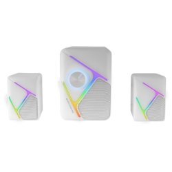 Enceintes Mars Gaming MS-H21 RGB (Blanc)