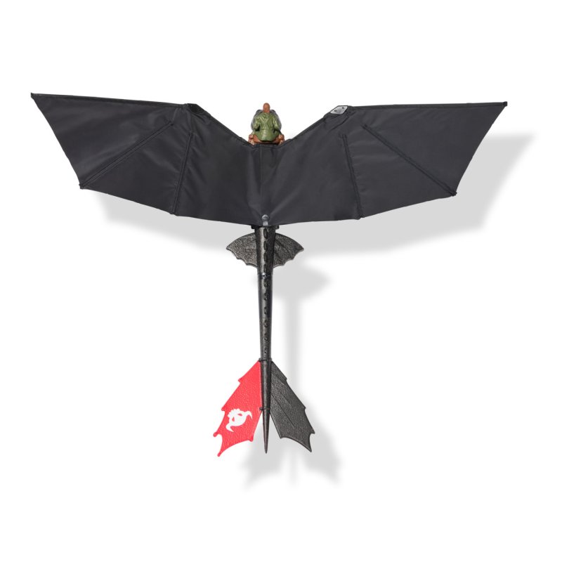 How to train your dragon Dreamworks Dragons, , Real Flying RC Toothless with Flapping Wings and Adjustable Tail, Dragon