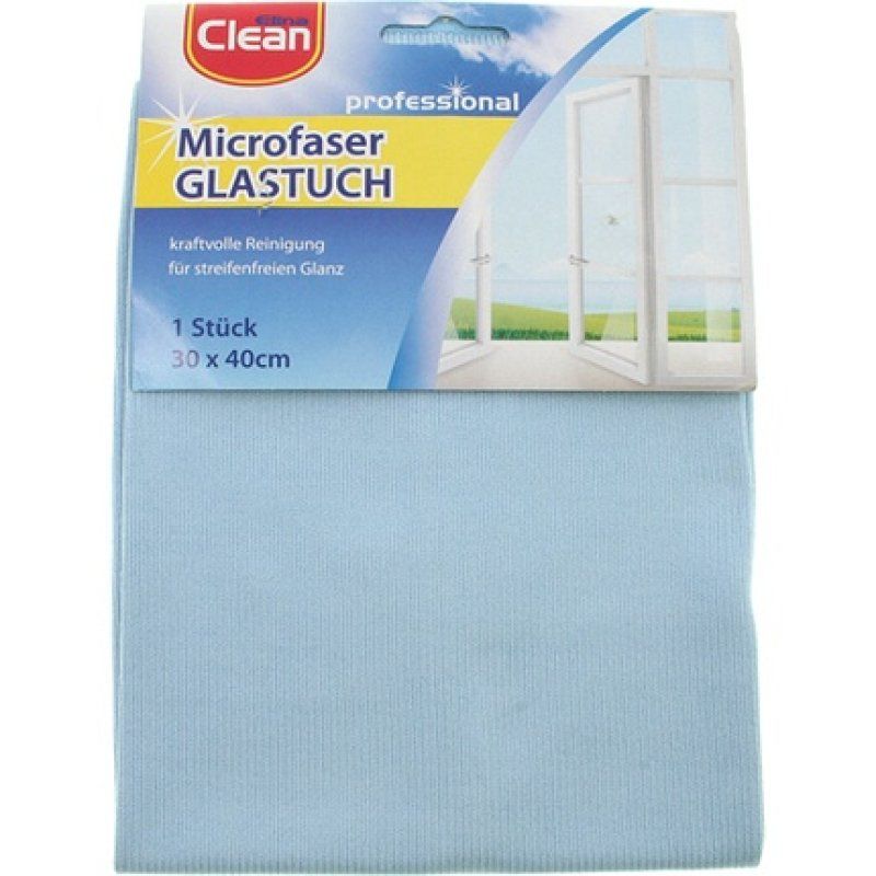 Clean Microfiber Glass Cloth 30x40cm 280gsm