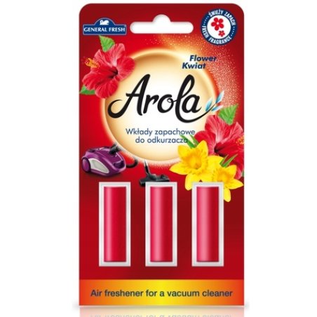 General Fresh Vacuum Cleaner Fragrance Inserts Flower - 3 Pieces