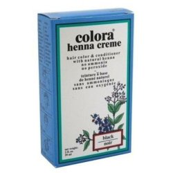 Colora Henna Cream Black 2 Ounce