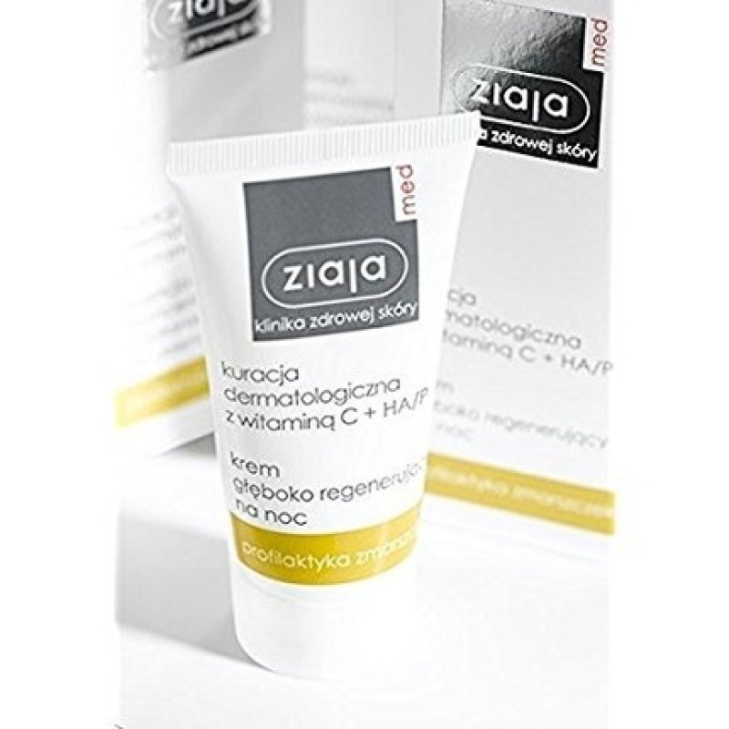 ZIAJA Med Face Night Cream with Vitamin C Moisturizer 50ml