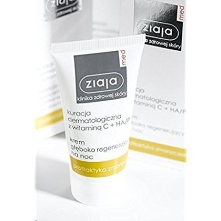 ZIAJA Med Face Night Cream with Vitamin C Moisturizer 50ml