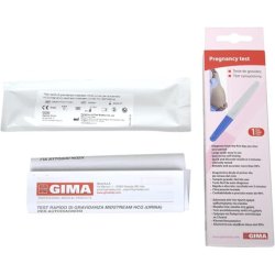 Gima Single Midstream Pregnancy Test for Self-Diagnosis - Result in 3 Minutes