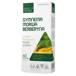 Medica Herbs Gymnema Mulberry Berberine 60 Capsules