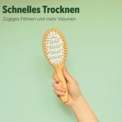 The Bamboovement Bamboo Vent Brush for Faster Styling FSC Certified