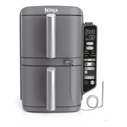 Ninja SL451EU friteuse Double 9,5 L Autonome 2470 W Friteuse d’air chaud Noir
