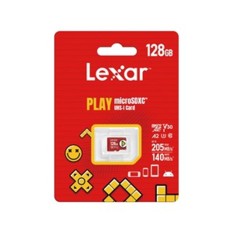 Carte mémoire Micro SD Lexar Play - 128Go