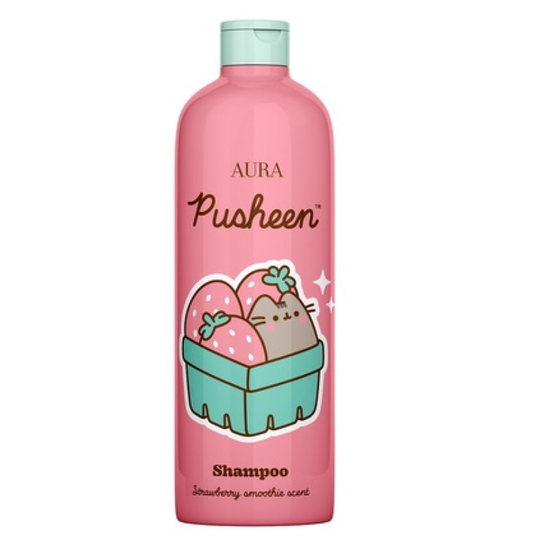 Pusheen Strawberry Smoothie Hair Shampoo 500ml
