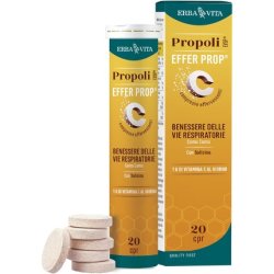 Erba Vita Propolis Effervescent Food Supplement Flavored