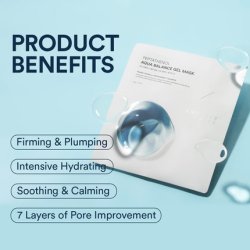 Anotherface Peptathenol Aqua Balance Mask Overnight Deep Hydrating - Pack of 4