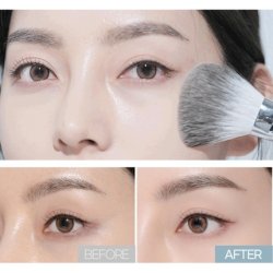 Bom Fixing Flex Powder Pact Translucent Pressed Makeup Setting Powder 75g