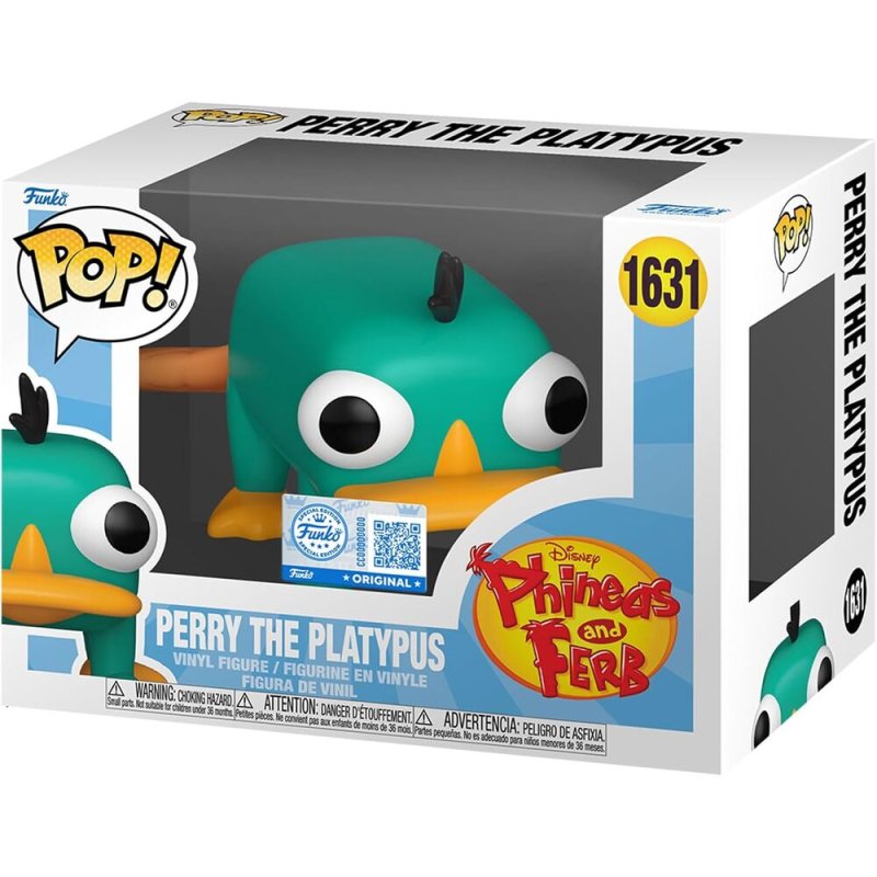 POP figure Disney Phineas and Ferb Perry the Platypus