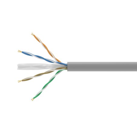 Equip Instal.Kab Cat6 U/UTP Dca 305.00m grau LSZH