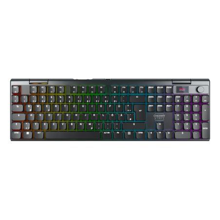 STOCK2 - CHERRY XTRFY MX 10.1 Wireless clavier Gaming USB RF Wireless Bluetooth QWERTZ Allemand Noir