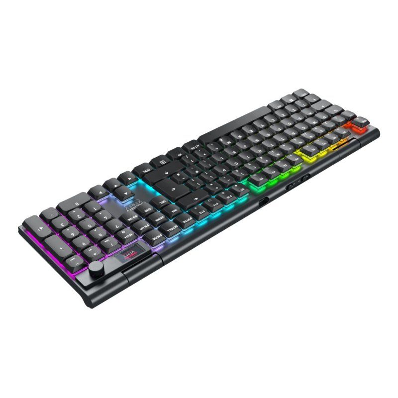 STOCK2 - CHERRY XTRFY MX 10.1 Wireless clavier Gaming USB RF Wireless Bluetooth QWERTZ Allemand Noir