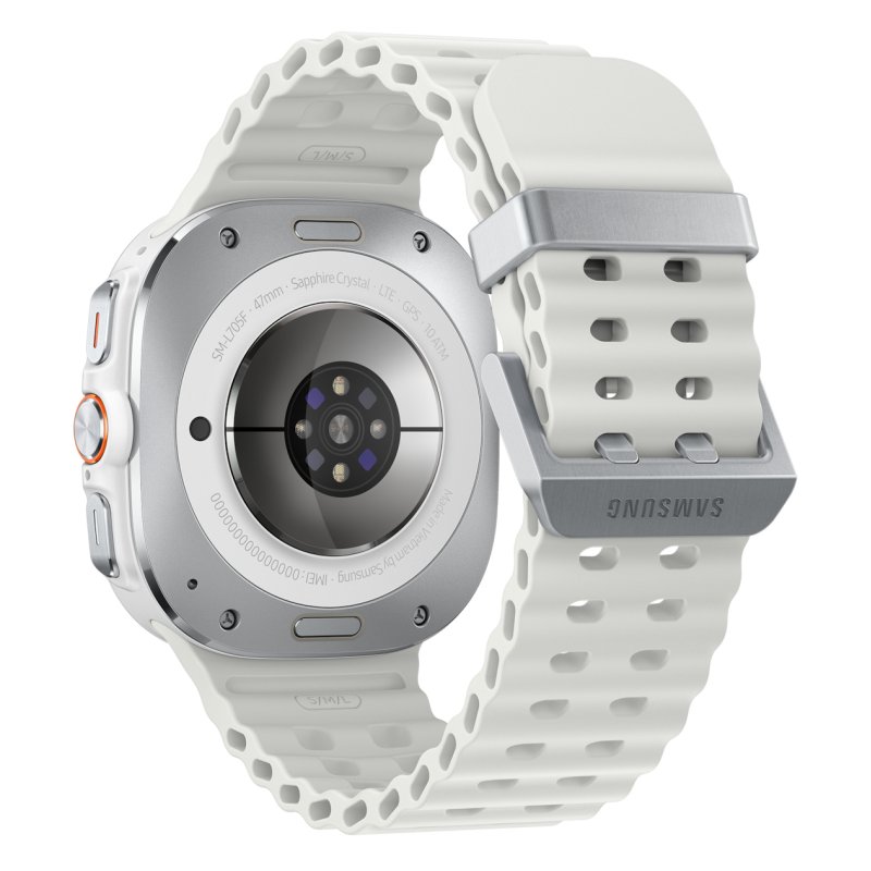 Samsung Galaxy Watch Ultra 3.81 cm (1.5") AMOLED 47 mm Digital 480 x 480 pixels Touchscreen 4G White Wi-Fi GPS