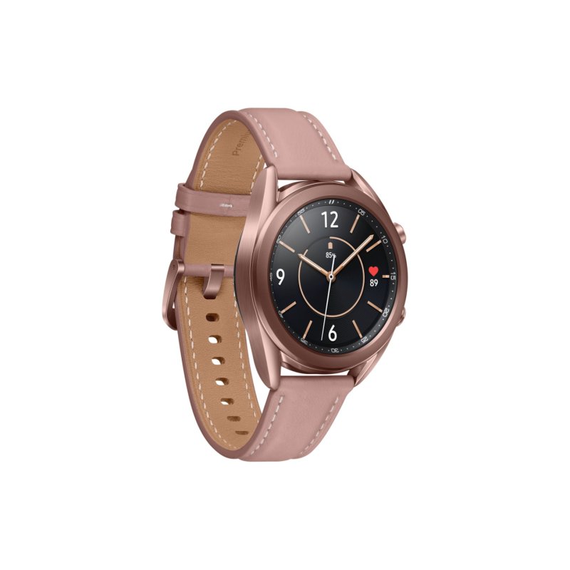 Samsung Galaxy Watch3 3.05 cm (1.2") OLED Digital 360 x 360 pixels Touchscreen 4G Bronze Wi-Fi GPS (satellite)