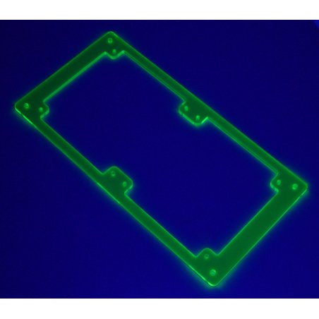 AC Ryan compatible RadGrillz GlowFX 2x120mm - Acryl UVGreen