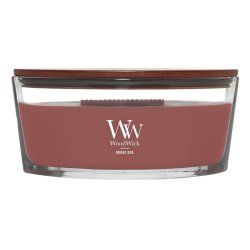 WoodWick Rouge Oud bougie en cire Autres Rouge, Transparent, Bois 1 pièce(s)