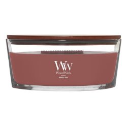 WoodWick Rouge Oud wax candle Other Red, Transparent, Wood 1 pc(s)