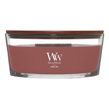 Woodwick Scented Candle with Crackling Wick Rouge Oud Ellipse