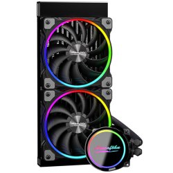 Gletscherwasser 240 High Speed AiO RGB 240mm (schwarz)