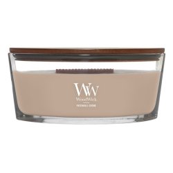 Woodwick Scented Candle with Crackling Wick Patchouli Crème Ellipse